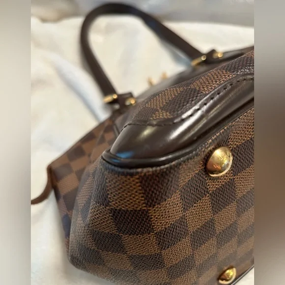 💯 Authentic Louis Vuitton Damier Ebene Verona PM Handbag - Picture 6 of 16